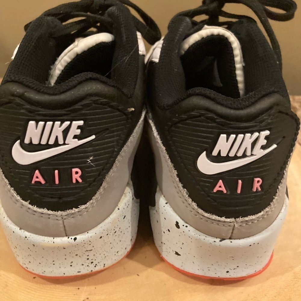 NIKE AIR MAX 90 WHITE/BLCK-TURF ORANGE US MEN SZ-6 - Picture 11 of 11
